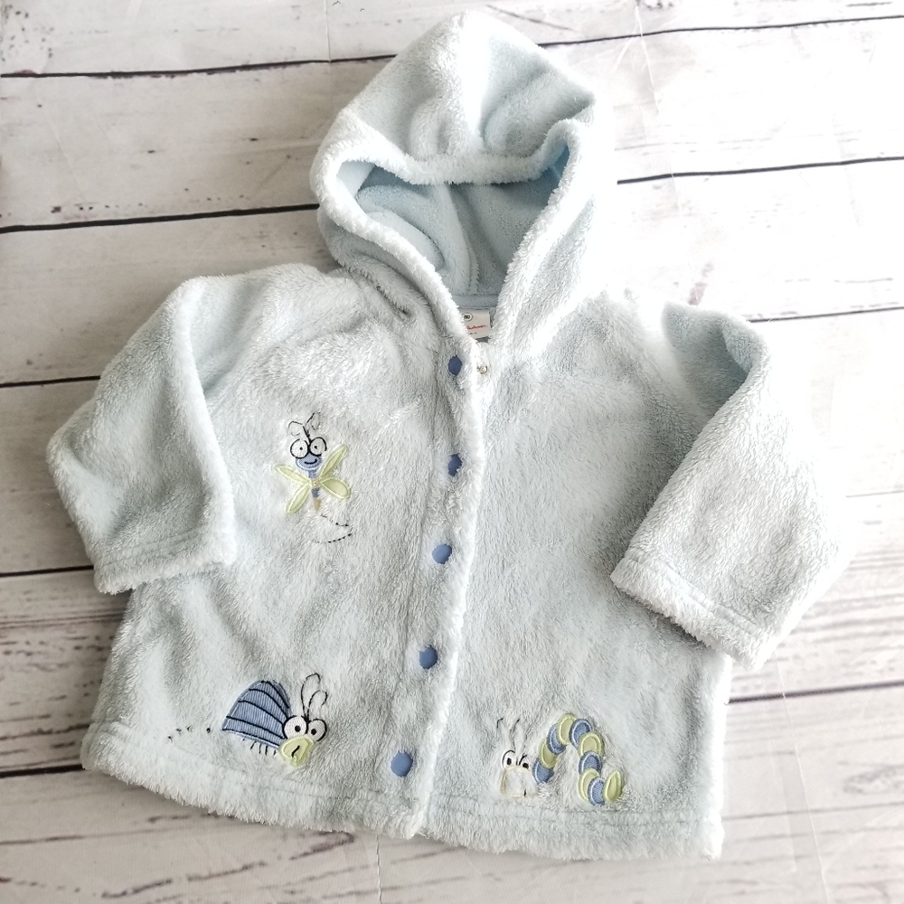 Hanna Andersson Blue Marshmallow Jacket